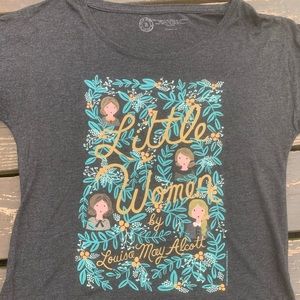 Little Women loose fit t-shirt, size small.